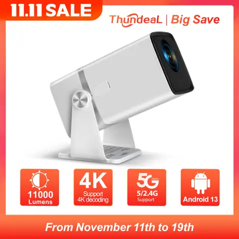 HD Mini Projector TD90 1080P WiFi Android ThundeaL