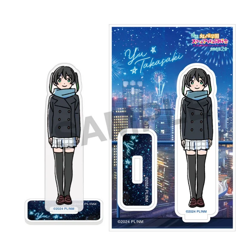 Love Live! Nijigasaki High School Idol Club Acrylic Figure Stand Collecting Accessories Cosplay Ornaments Keychain