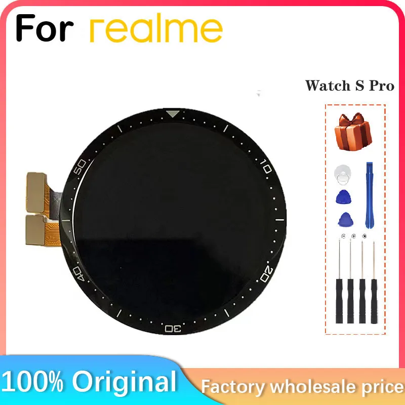 For Realme Watch S Pro Display LCD + Touch Screen LCD For realme Watch S Pro Display LCD Display AMOLED