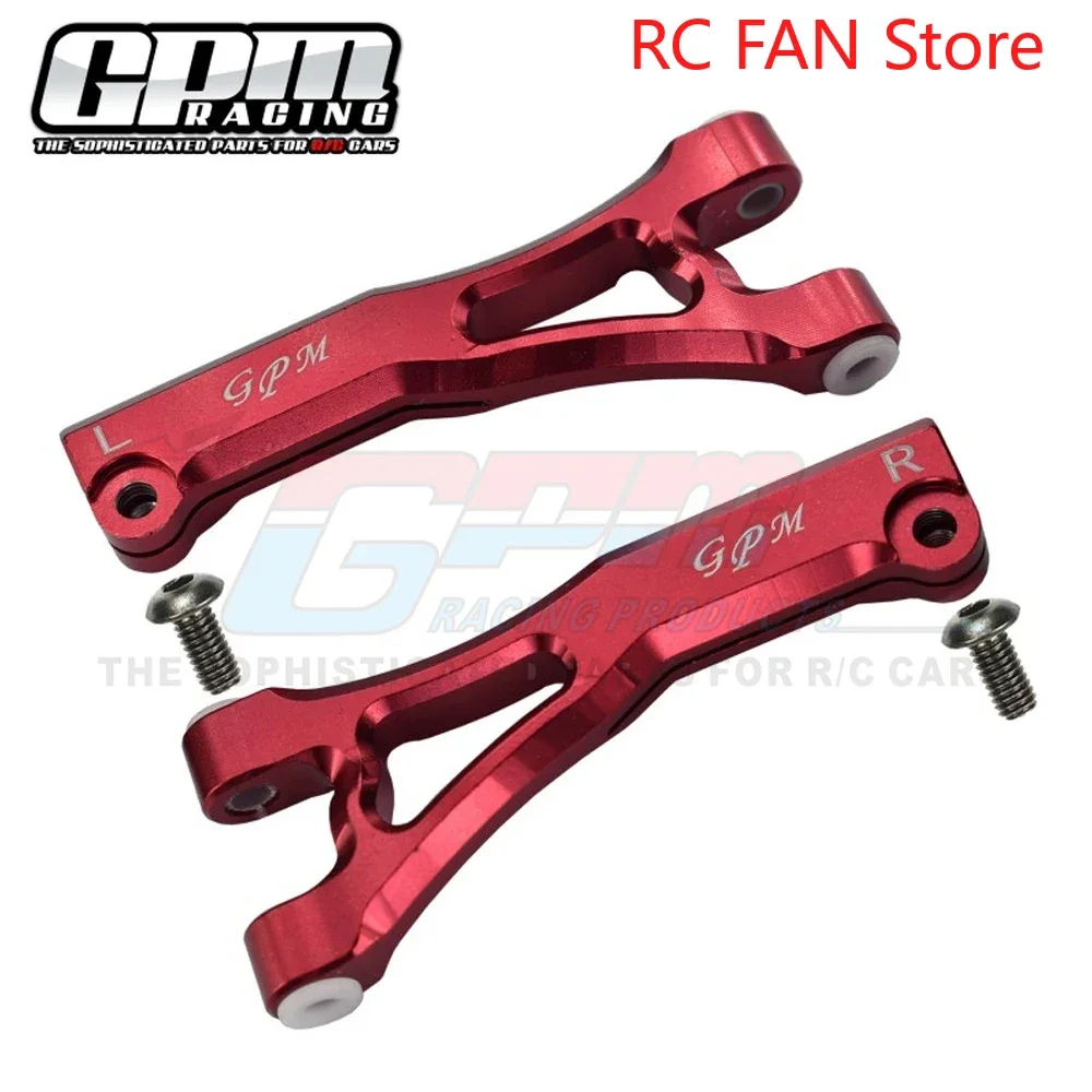 GPM ARRMA 1/7 FELONY INFRACTION LIMITLESS V2 1/8 TYPHON 6S Upgrade Parts Metal Front Upper Suspension Arm Swing Arm AR330215 RC