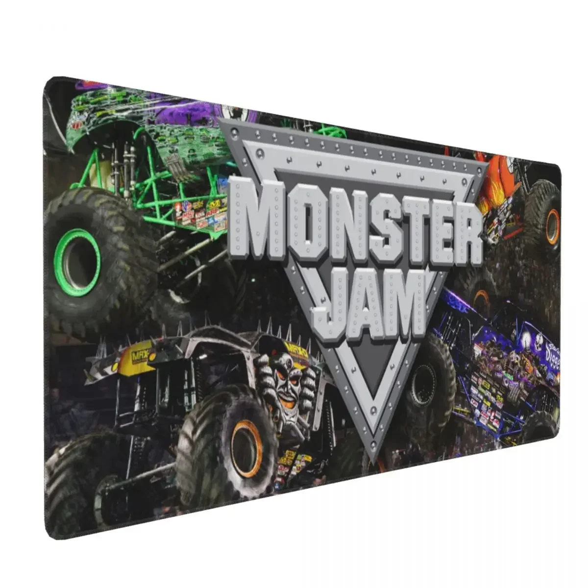 Alfombrilla de ratón grande con diseño clásico de Monster Jam, alfombrilla para teclado de ordenador, alfombrilla para ratón, Gamer, PC, portátil, escritorio, accesorios de oficina, alfombrillas para mesa