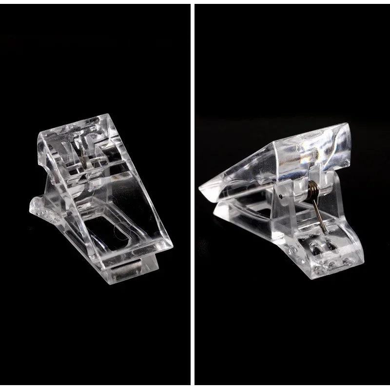 5Pcs Quick Building Mold Nail Tips Clip Dual Forms Finger Extension Nail Art UV Builder Poly Gel Manicure Tools