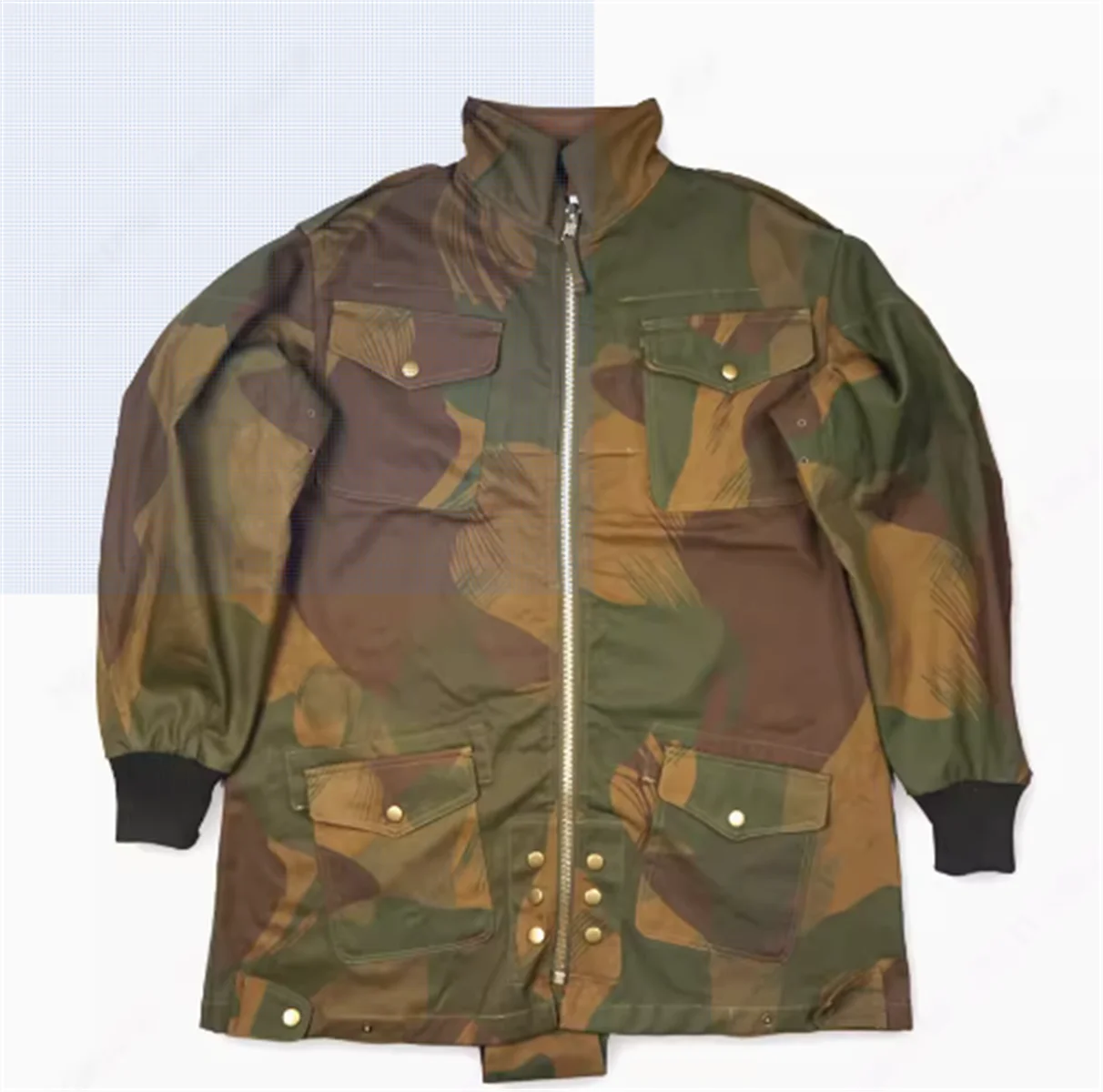 

Retro World War II windproof camouflage jacket, made of high-quality waterproof outdoor fabric