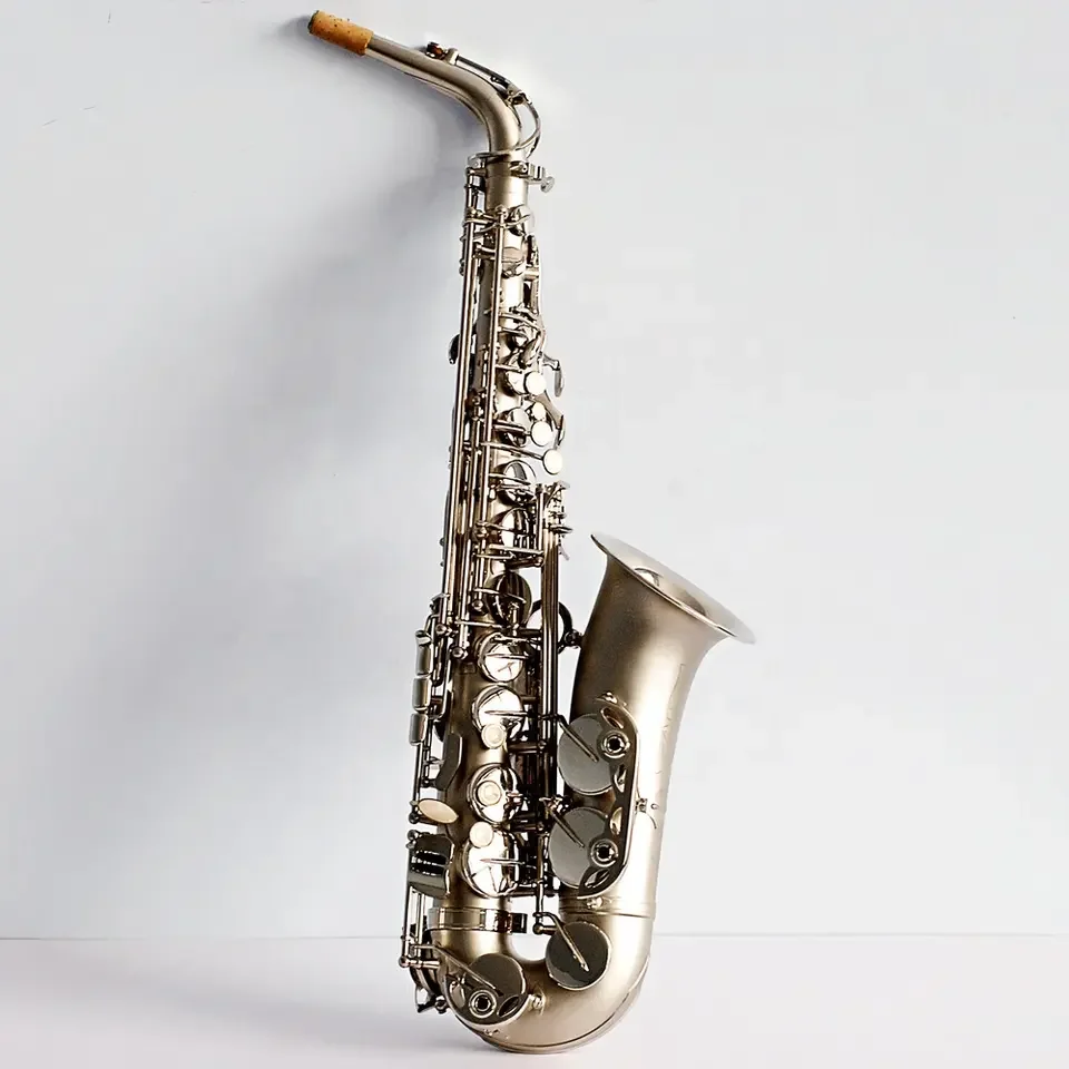 

Eb Alto Saxophone Brass Nickel Plated