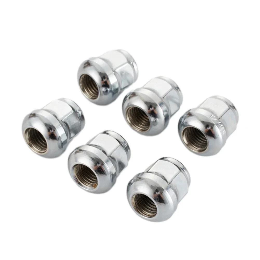 Easily Install Lug Nut Auto Parts 1 Pieces 90304-SA5-013 Replacement Silver Steel For Honda For Accord 1982-2001