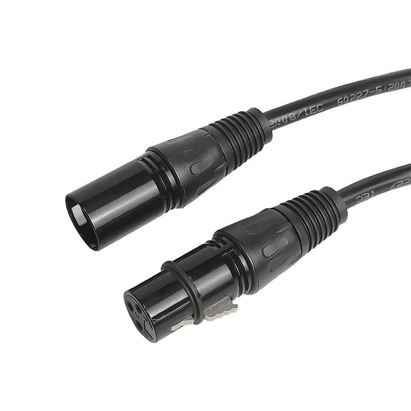 3Pin XLR Cable 0.5-10M Male to Female 3*18AWG Balanced Audio DMX Cable for Microphone Stage Light Cable Mixer Amplifier