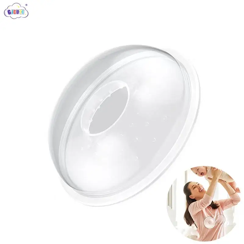 Baby Care Anti Galactorrhea Pad Breast Milk Silicone Collector Spilled Milk Leaking Milk Container Soft Reusable Nursing Pad