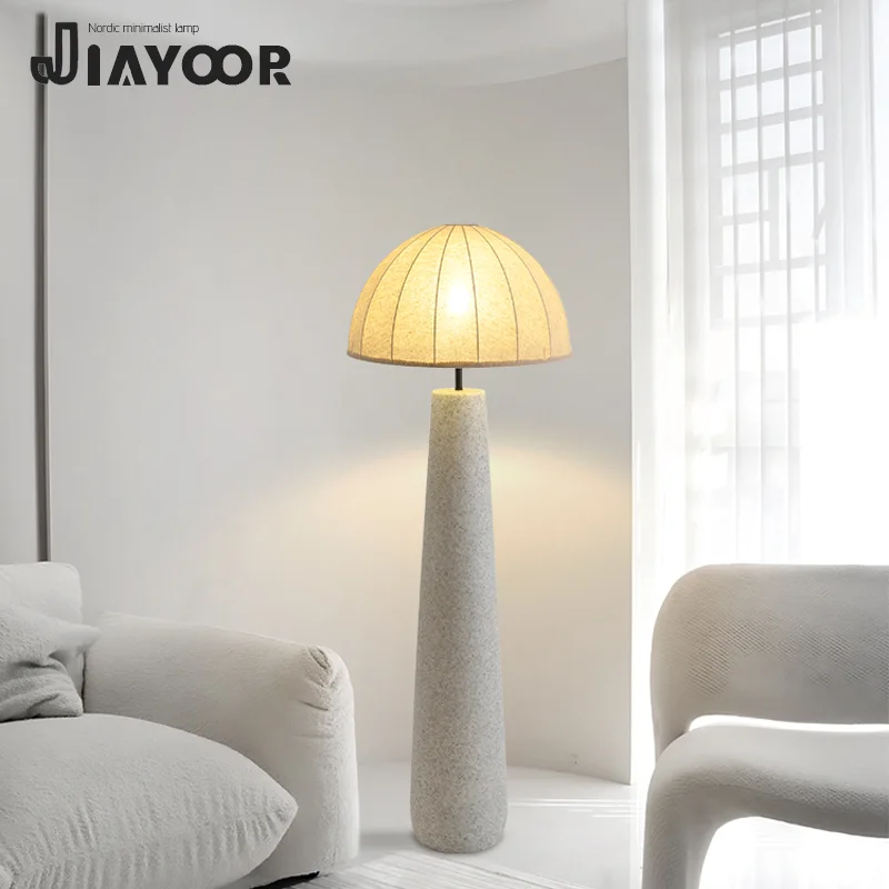 

Modern Minimalist Led Floor Lamp For Home Decoration Living Room Sofa Bedside Bedroom Study Room Roll Molded Upright Desk Lamp