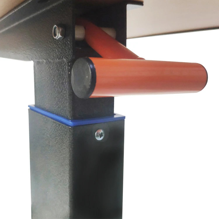 طاولة سرير مستشفى خشبية قابلة للتعديل، طاولة بجانب السرير مع عجلات لكبار السن والمرضى #5