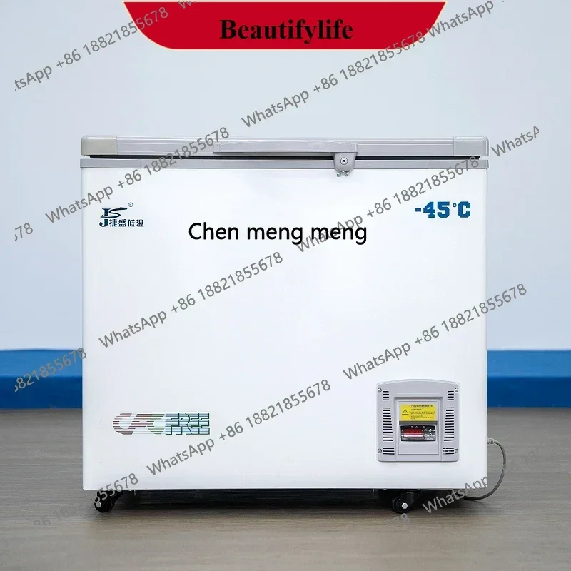 

минус -40 градусов холодильник стеклянная дверь тунц дисплей морозильная камера тестовый ящик холодильник 108л низкая температура -60