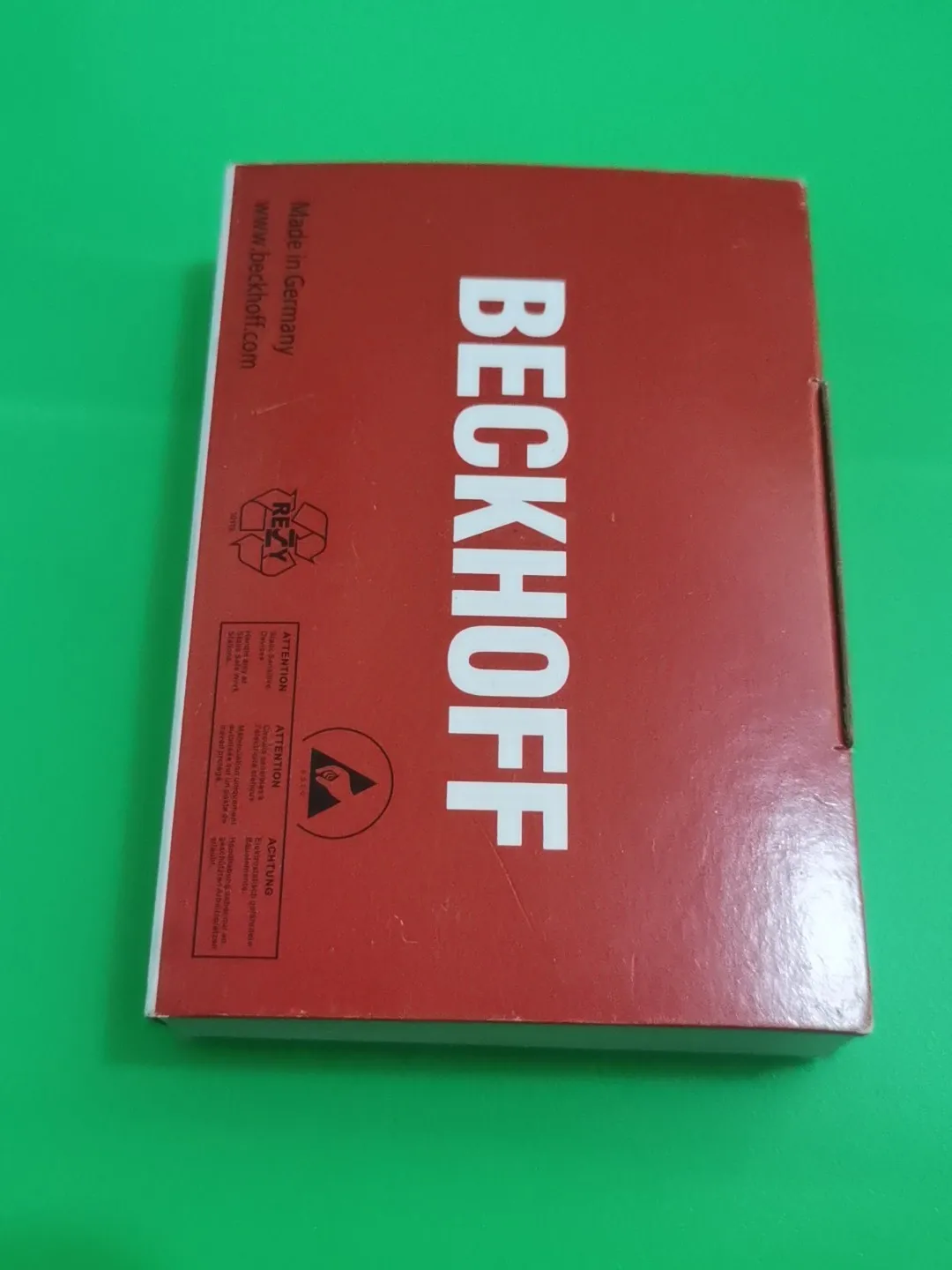 Beckhoff KL9180 module, original German, power distribution end point, no K bus function
