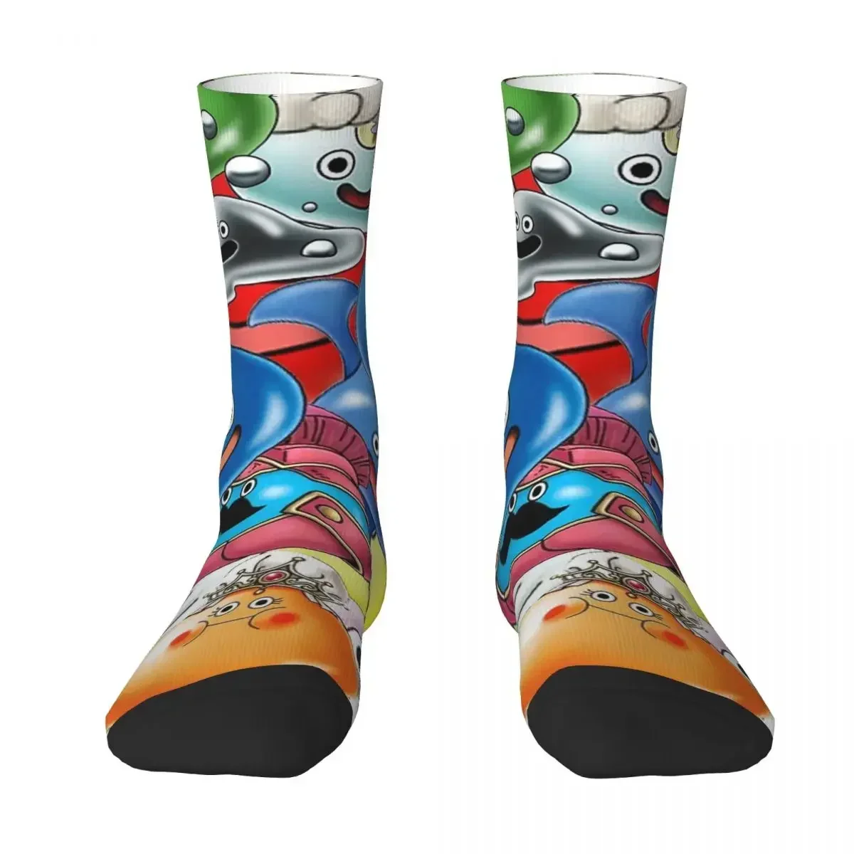 Dragon Quest Slimes Socks Harajuku High Quality Stockings All Season Long Socks Accessories for Unisex Gifts