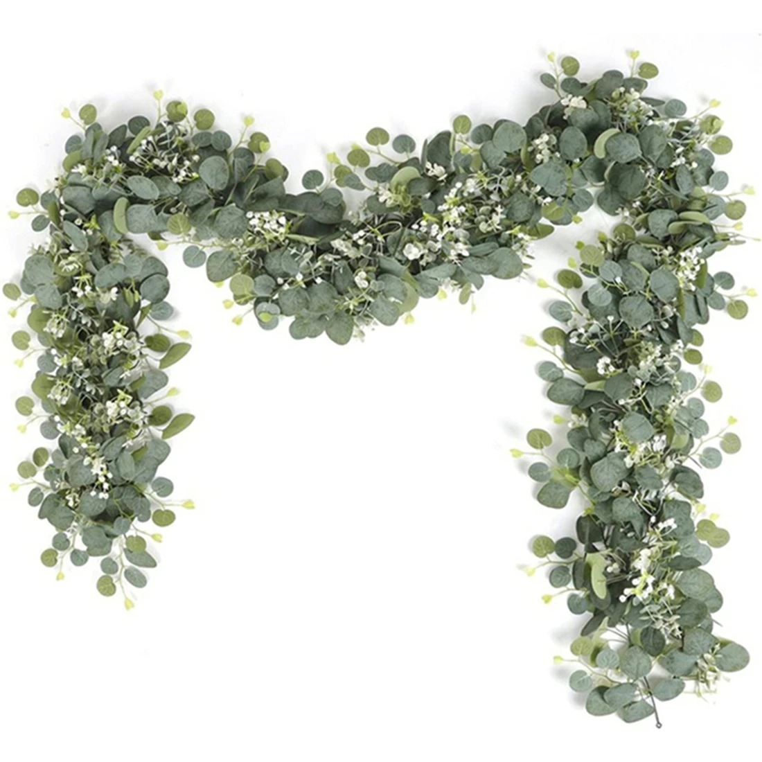 

1pcGreenery Foliage Vine Artificial plant christmas tree Accessories Wedding outdoor garden yard archway Decor Home Wall Hanging