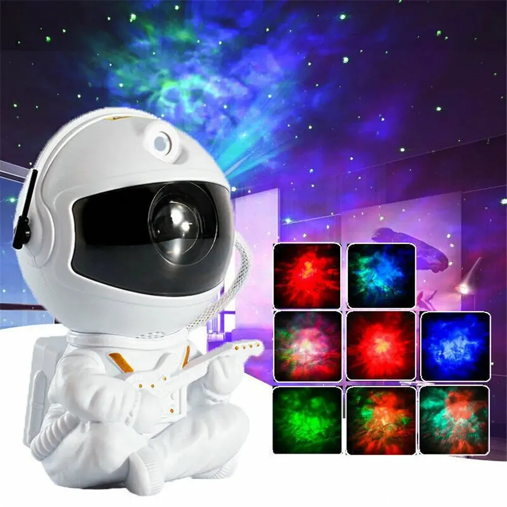 Galaxy Star Astronaut Projector LED Night Light Starry Sky Porjectors Lamp Decoration Bedroom Room Decorative For Children Gifts