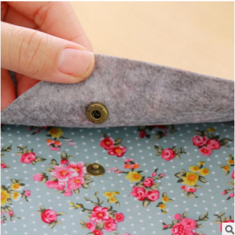 Vintage Dots Flower Face Series A4 Documents File Bag Files Folder Stationery Filing Production Folders