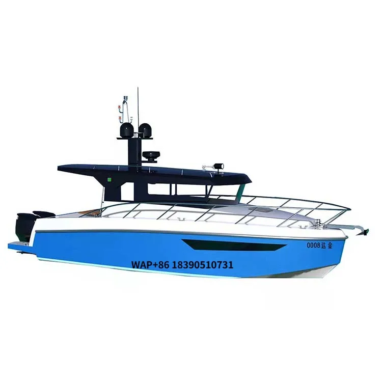 

Luxury Modern Design Top Quality High Speed Aluminum 5083 Hot Sale Sightseeing Made in China Boat/Yacht