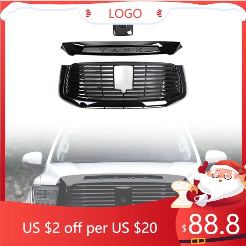 

STLF High Quality Exterior Parts ABS Business Edition Front Grille Trim for GWM Tank 500 Accessories 2025