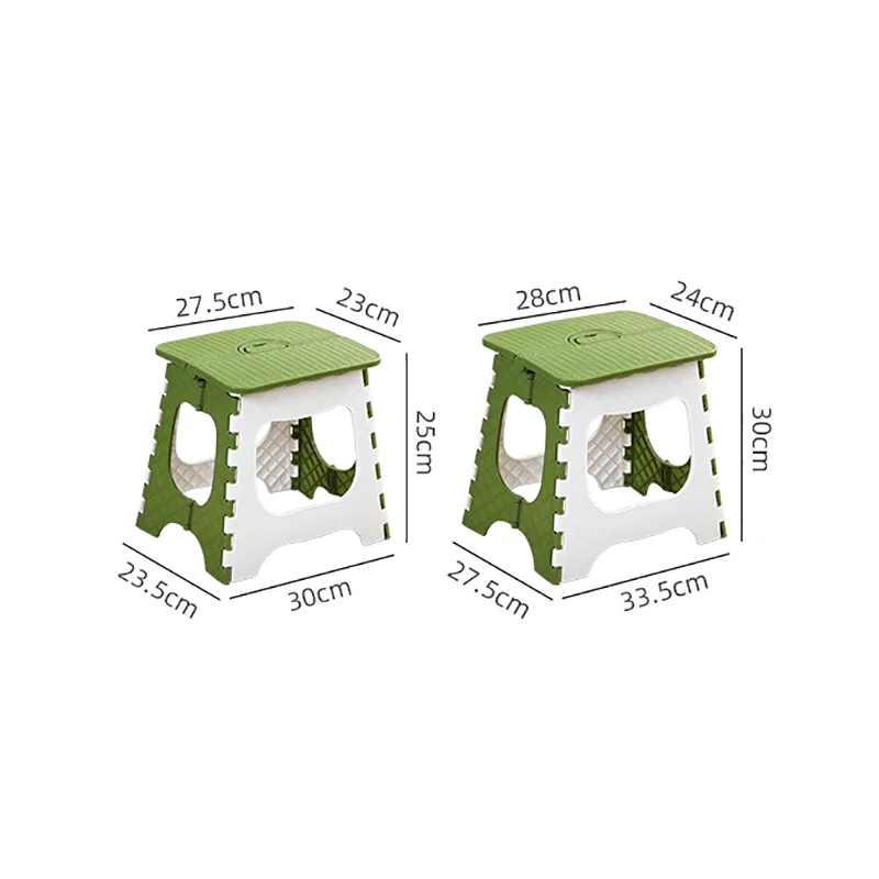 Plastic Folding Stool Portable Outdoor Small Stool Home Stool Adult Simple Fishing Chair Gift Small Stool
