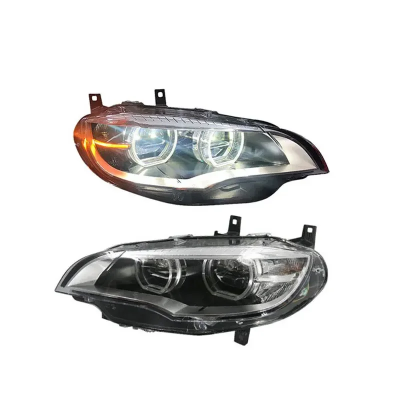 Suitable for BMW X6 E71 Led headlights 2020-2023 Xenon modified to full Led modified headlights Led automotive headlight bulbs