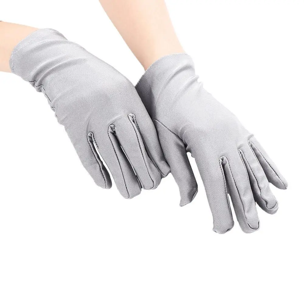 Girl Prom Formal Party Satin Gloves Gloves Wedding