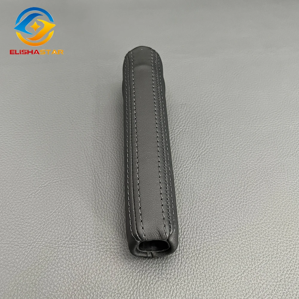 

Чехол из искусственной кожи для ручного тормоза Skoda Octavia Superb 2007-2014, черный защитный чехол для автомобильного тормоза, аксессуары 3TD711327