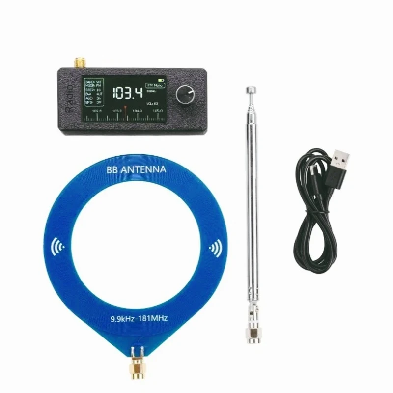 Estuche Impreso en 3D para ATS-mini V3 SI4732 0.5-108MHz, Mini Radio SSB  Bolsillo, Receptor  Radio ESP32 AM FM  Todas las Banda