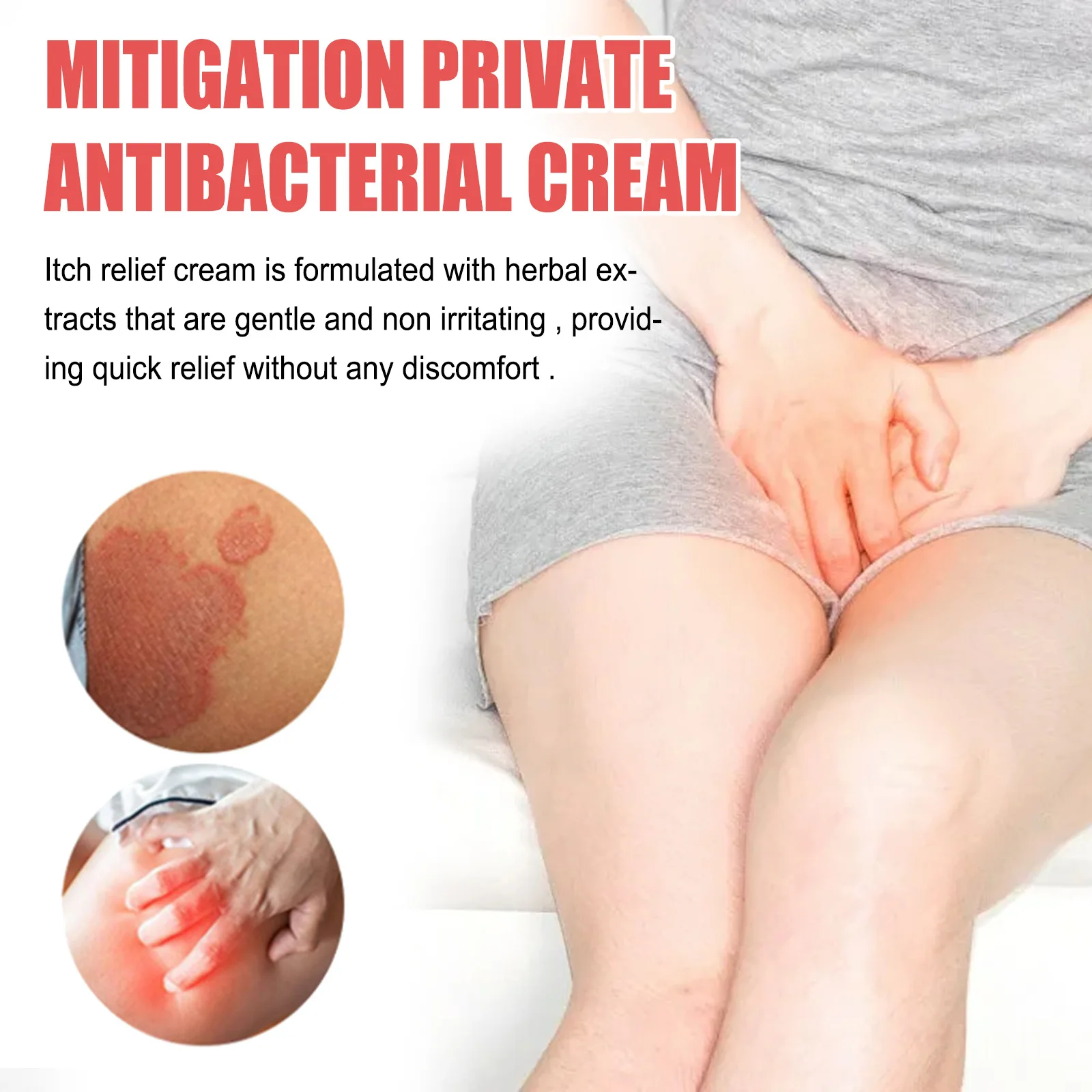 

Herbal Body Cream Anti-Itch Health Skin Care Products 15g