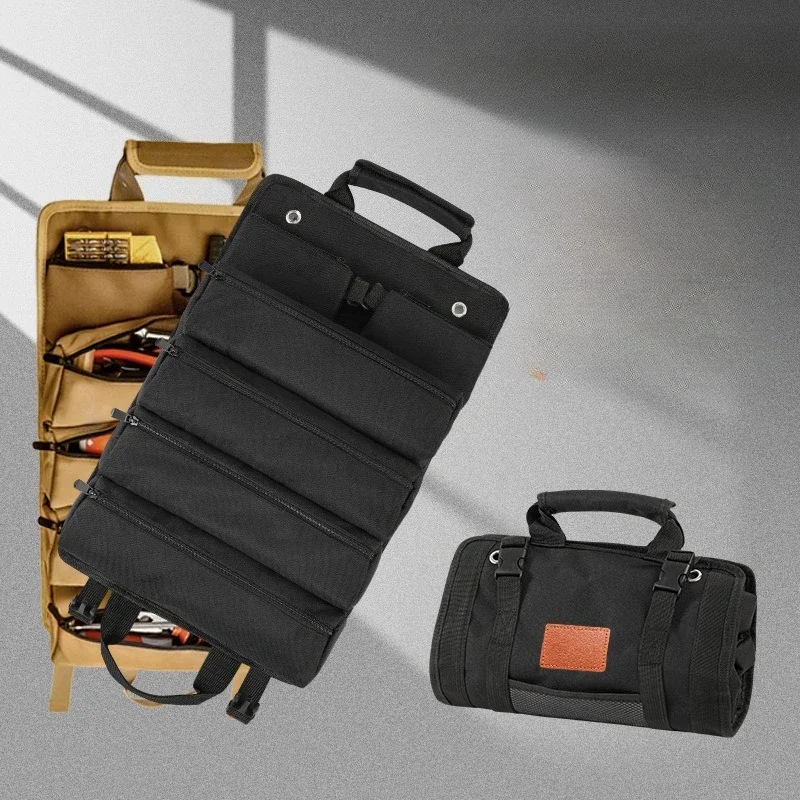 

Многофункциональная сумка для инструментов большой емкости, утолщенная износостойкая конструкция для электриков, строительных площадок, аппаратные средства