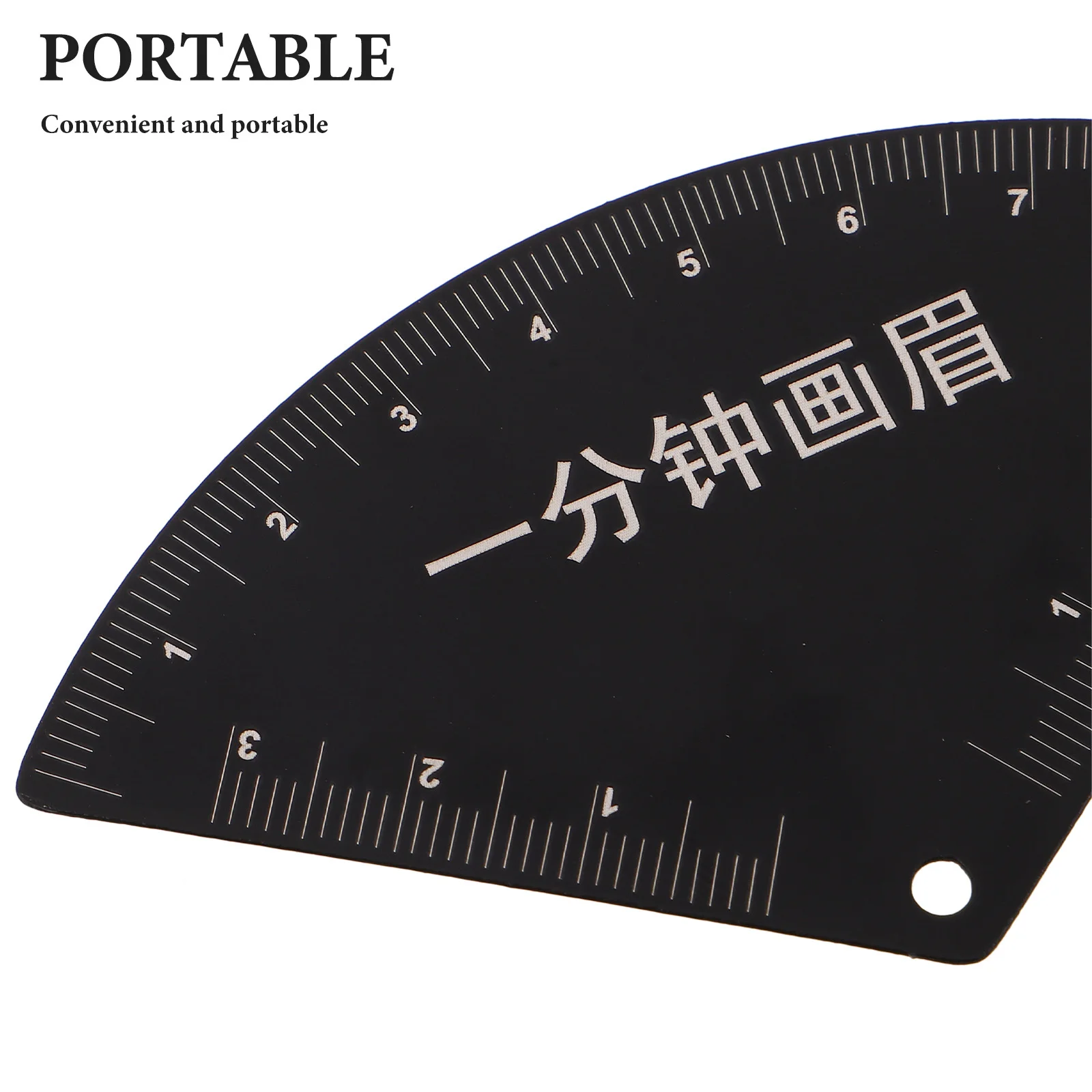 3pcs Wenkbrauwstencil Kit Voor Vrouwen Precisie Brow Mapping Tool Herbruikbare V Fan Half-Fan Sjablonen Wenkbrauw Vormgeven gereedschap Make-up