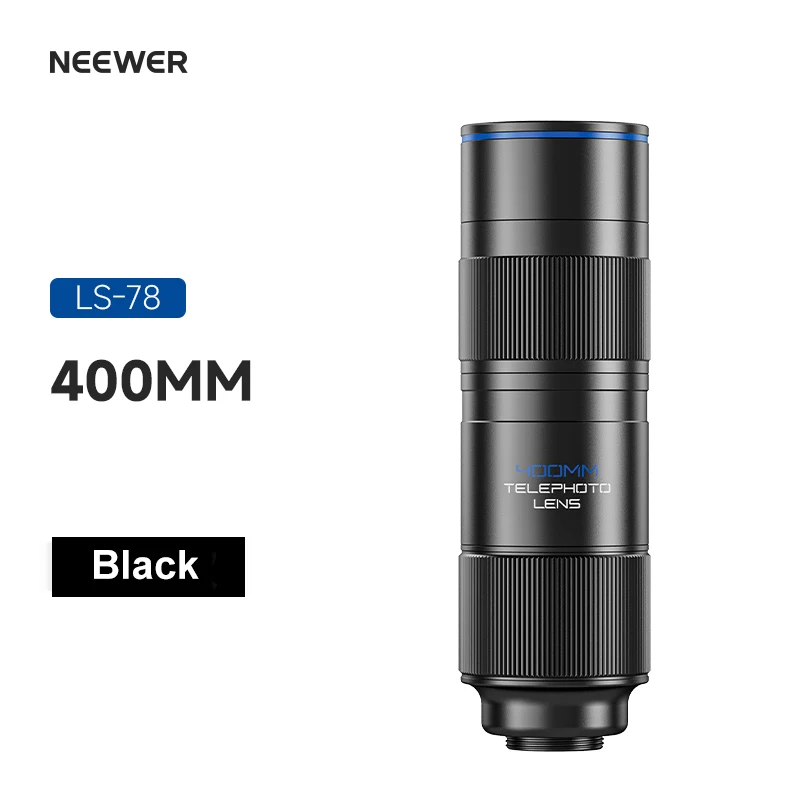 NEEWER LS-78 400mm 望遠レンズ NEEWER LS-78 400mm Phone Lens Telephoto Lens with 17mm Threaded