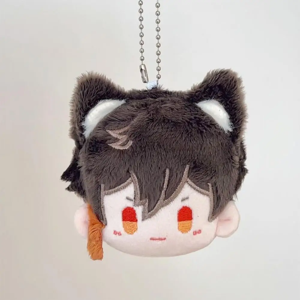 Genshin Impact pluszowy breloczek Zhongli Tartaglia bawełniana lalka urządzenia peryferyjne do gier plecak wisiorek chłopiec zabawka dla dziewczynki prezent urodzinowy