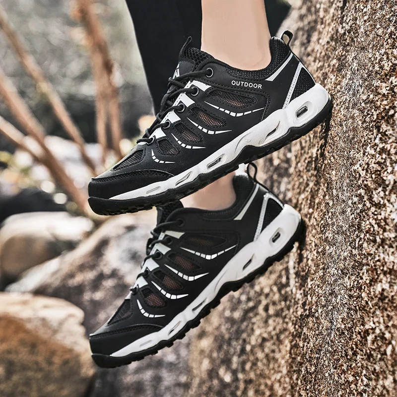 Zomer Heren Casual Schoenen Mesh Ademende Paar Sneakers Outdoor Antislip Herenschoenen Lichtgewicht Heren Wading Schoenen Maat 35-46