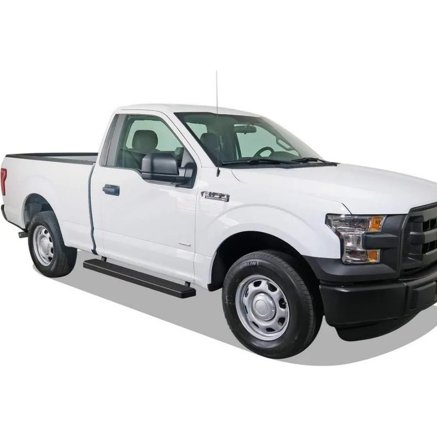 Black 5 Inches Stainless Steel Running Boards Nerf Bars Side Steps for Enhanced Vehicle Access and Safety Perfectly Compatible