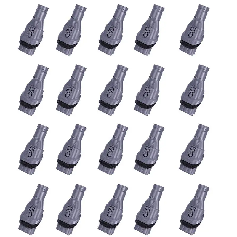 Насадка-щетка BAAO 20X 2-в-1 с жесткой щетиной для пылесосов Dyson V6, DC59, DC62, DC58, DC44, DC35. Аксессуары для пылесосов.