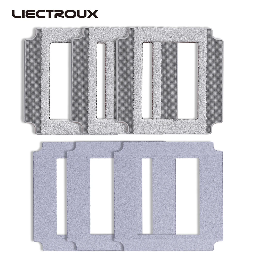 (For YW209)  Fiber Mopping Cloths for Liectroux Window Cleaning Robot , 6pcs/pack