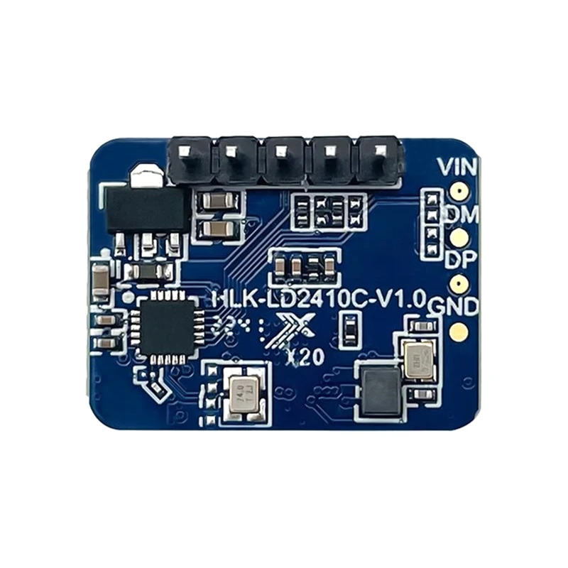 24G Body Presence Sensor Module LD2410C Millimeter Wave Radar Contactless Smart Multifunction Convenience Sensor Easy To Use