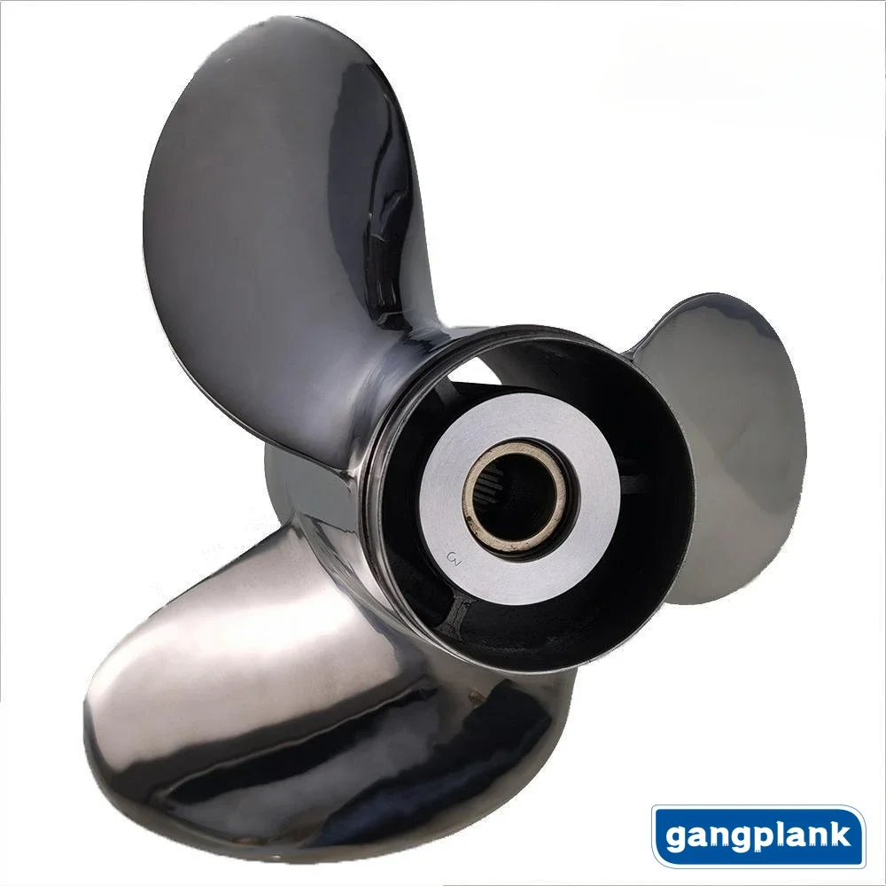 For Suzuki 60-140HP Stainless Steel Propeller Marine Outboard Propeller 13 3/4X13 13 7/8X15 13 7/8X17 14X19 14X21 15 Tooth