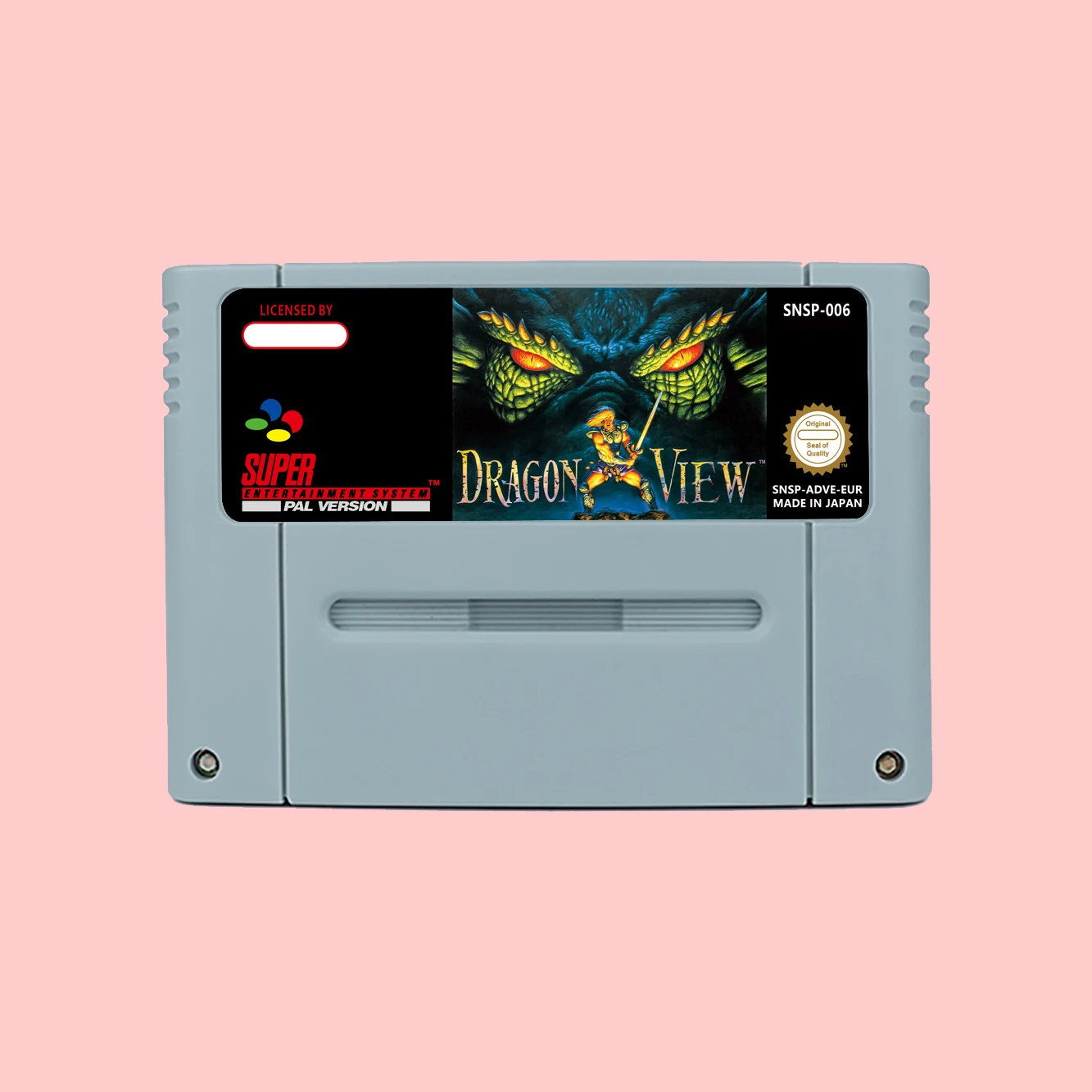 Dragon View RPG Game Cartridge For SNES 16bit NTSC PAL USA EUR Video Game Consoles Birthday Gift