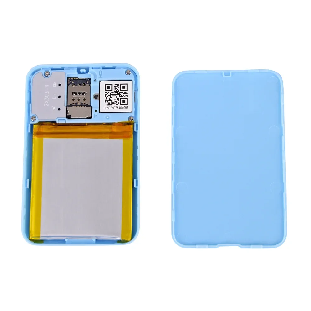 Localizzatore GPS chiamata bidirezionale SOS localizzatore di carte per lavoratori di soccorso 4G ultrasottile ultra-lungo carta per studenti in standby