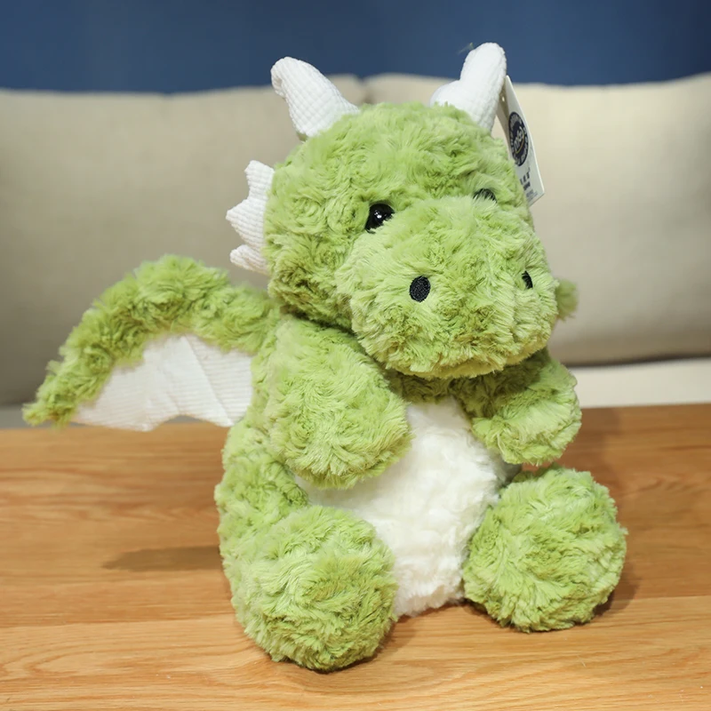 

Плюшевые игрушки Little Flying Dragon, декоративные подушки для девочек, куклы-динозавры для сна для девочек, куклы-кровати, подарки на день рождения