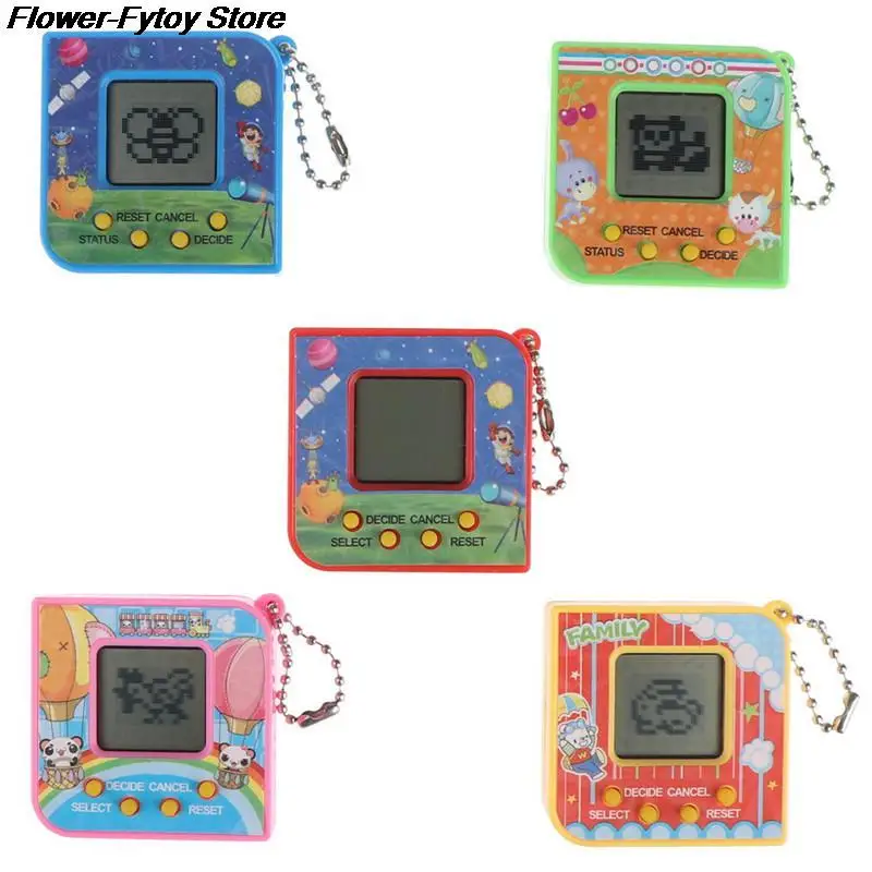 Creative Tamagotchi Electronic Pet Toy Keychain Game Machine Kids Gifts Educational Funny 90S Nostalgic Virtual Cyber Pet Toy