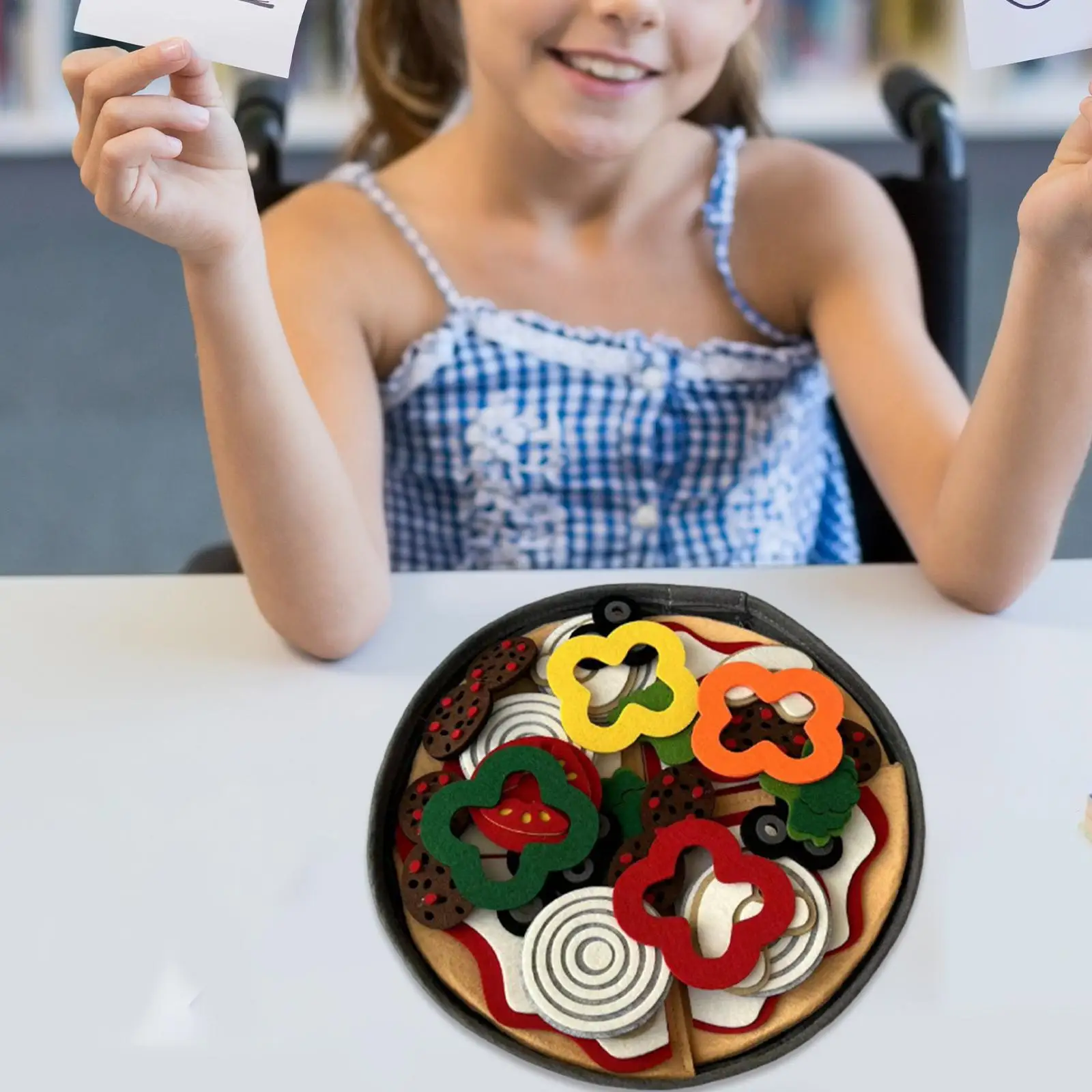 Pizzavoedselset Educatief speelgoed Fantasiespel voor jongens en meisjes vanaf 2 jaar Cadeau