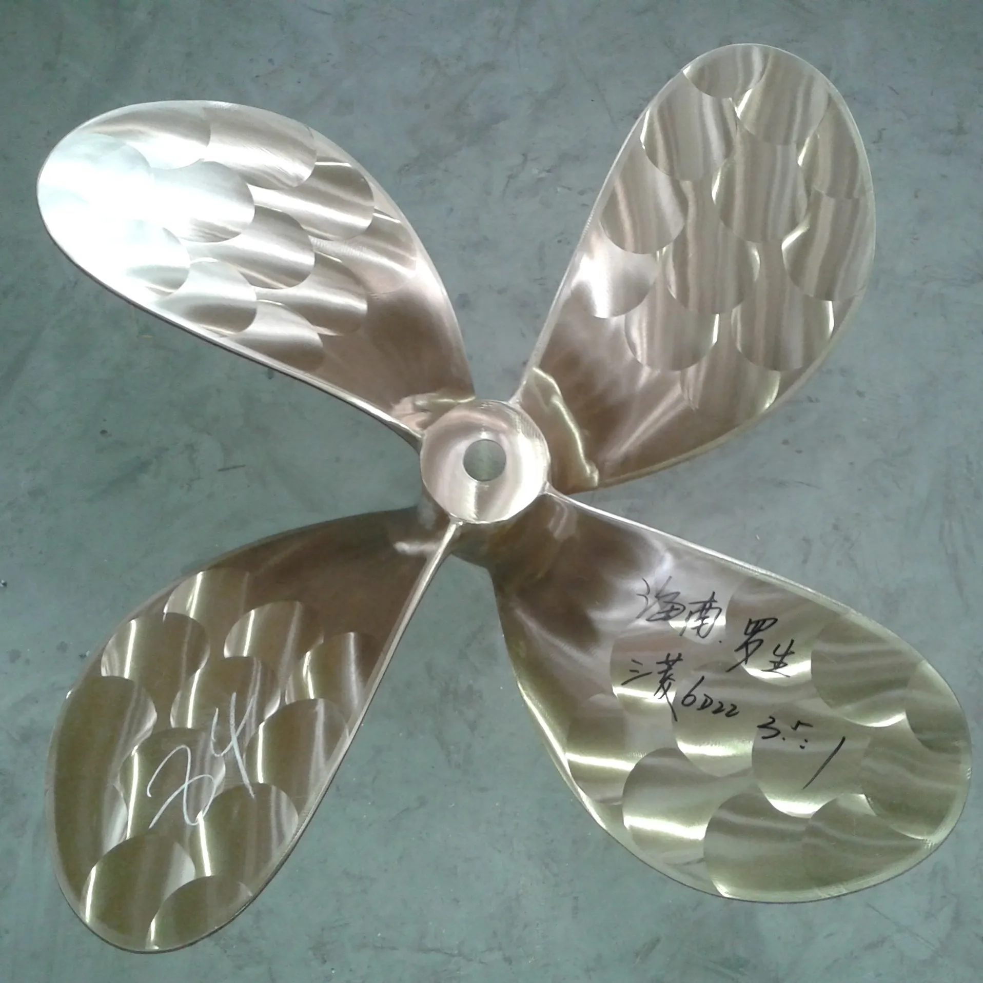 Outboard Propeller Blade Marine Propeller Outboard Propeller Blade Air Compressor Components