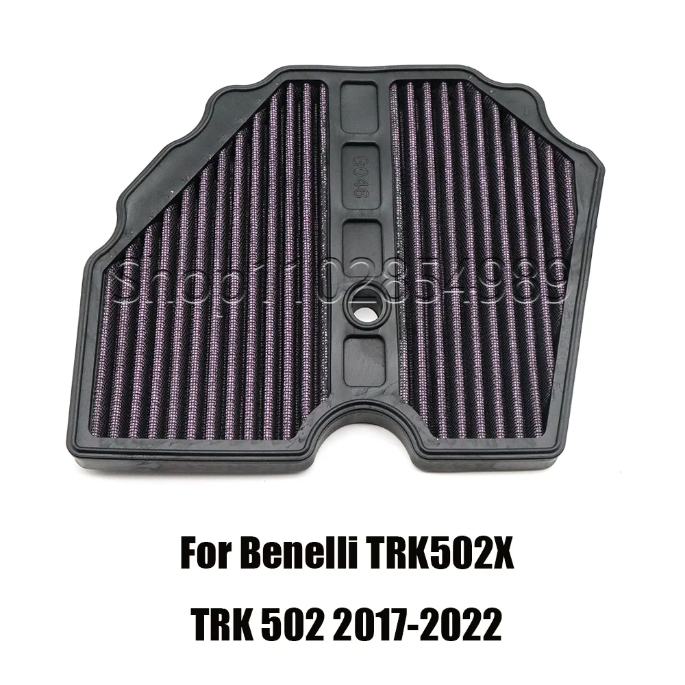 For Benelli TRK502 TRK502X TRK 502 2017 2018 2019 2020 2021 2022 Motorcycle Air Filter Flow Engine Element