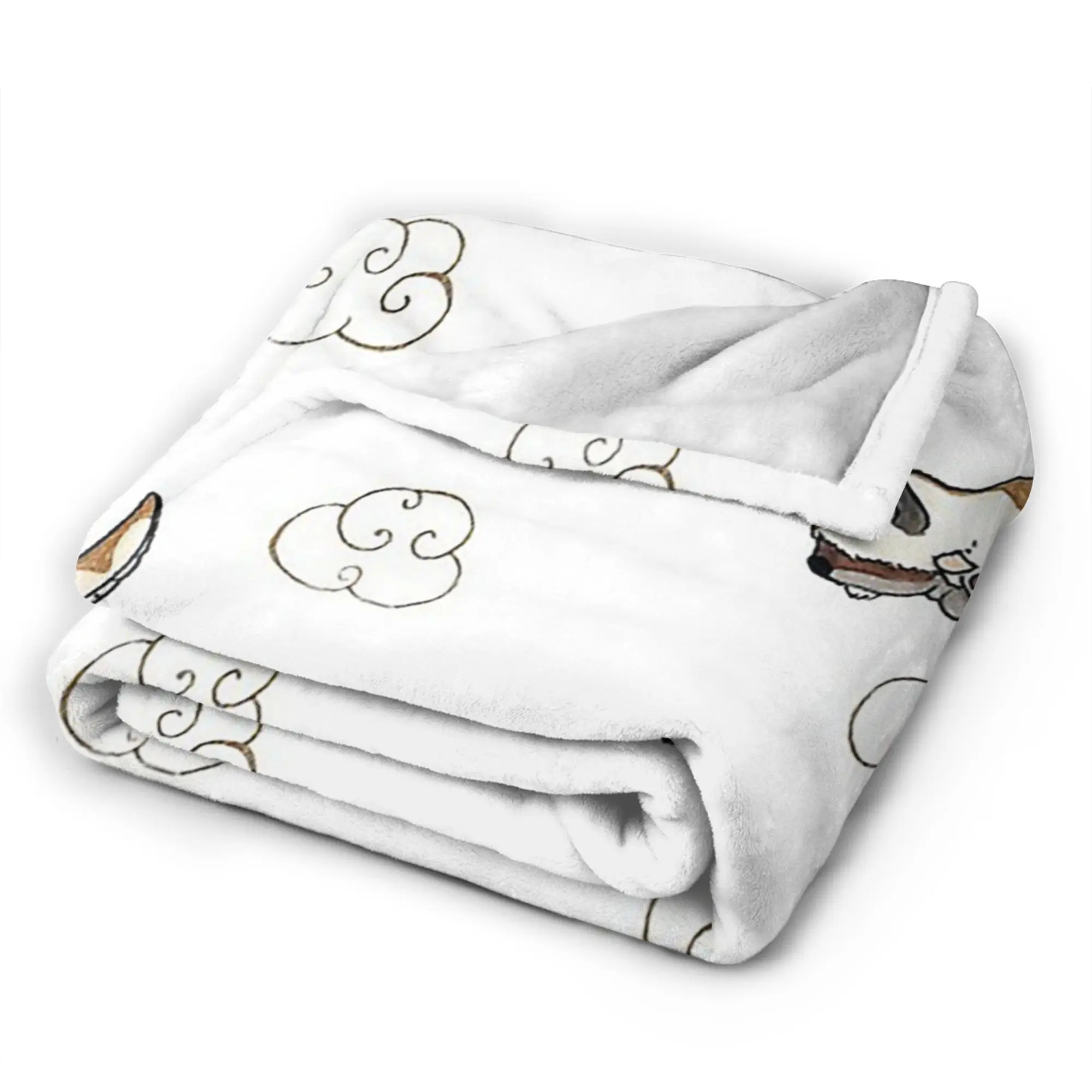 سعيد أبا بطانيات صوف الرمزية آخر Airbender مضحك رمي البطانيات للمنزل 150*125 سنتيمتر المفرش #5