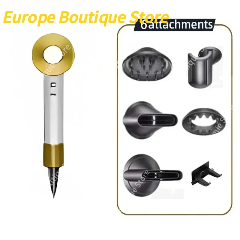 2026 مجفف شعر احترافي سريع الجفاف مجفف شعر أيوني بدون نفضات شعر 1600 وات مجفف ضربة عالي السرعة للاستخدام المنزلي في الصالونات #5