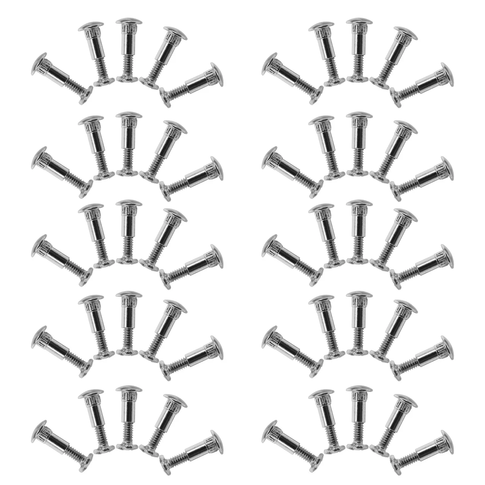 50Pairs Eyeglass Repair Screws Replacement Kit Precision Metal Screws for Frame Hinges Reading Sunglasses Repairs