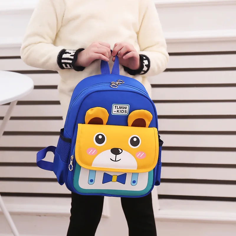 New Children's School Bag Kindergarten Cartoon Backpack 3-6 Years Old Preschool Boys and Girls Backpack Fashion