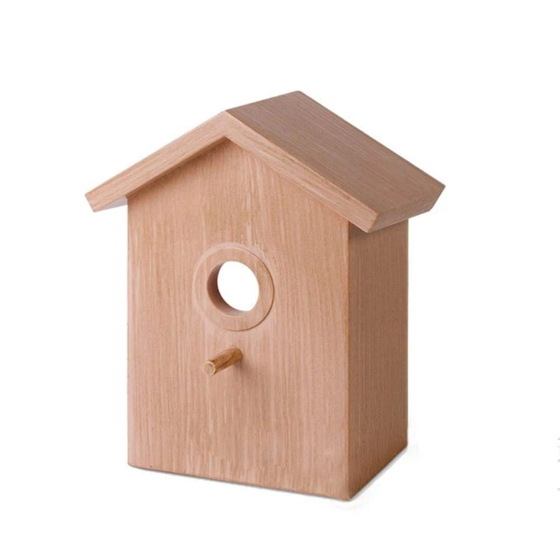 Bird House with Strong Suction Cup for Outside See Through Plastic Birdhouse Outdoors Bird Nest for Garden Window