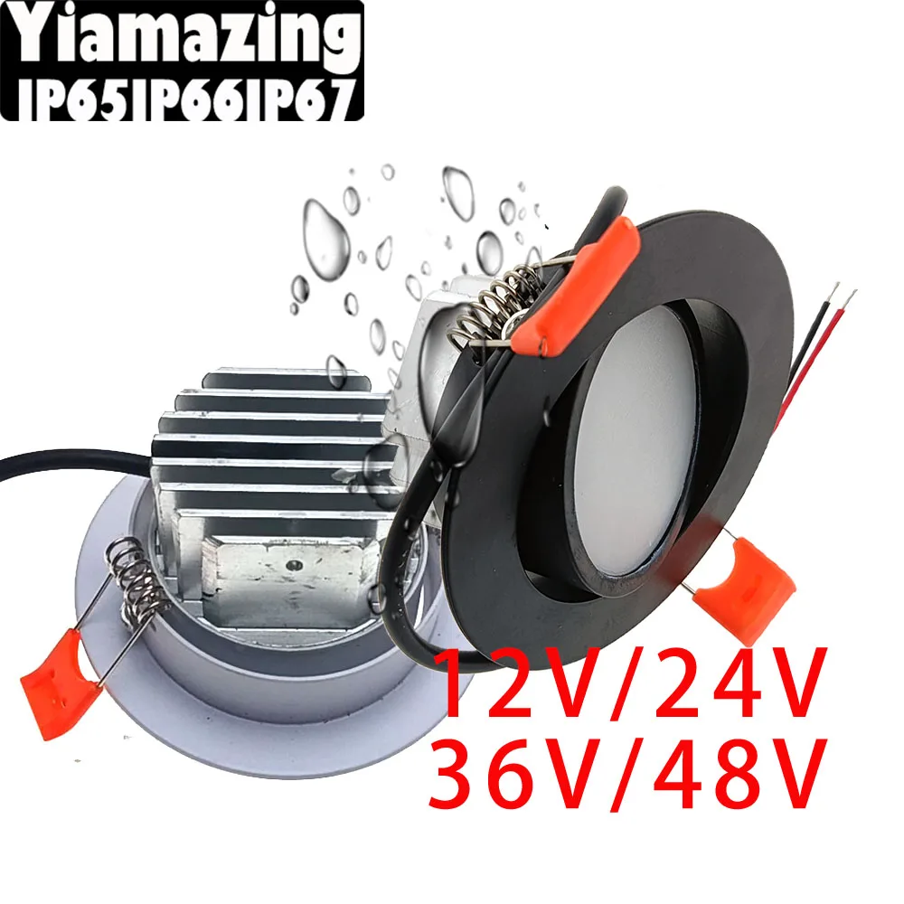 luminaria-led-externa-a-prova-d'Agua-ac-dc-12v-24v-36v-48v-com-Angulo-ajustavel-ip65-ip66-ip67-6w-9w-12w-15w-18w